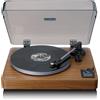 Lenco Piatto audio Lenco LBTA-165WD Giradischi con trasmissione a cinghia Nero, Legno Automatico [LBTA-165WOOD]