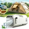 KPOUYYDS Condizionatore Portatile, Raffreddatore d'Aria senza Tubo 400W, 4 Modalità 3 Velocità, 4 in 1 Climatizzatore Evaporativo Silenzioso Timer 1-12 H per Casa e Ufficio Camper Tenda Camion Van T1pro