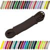 CARTONARE Cordoncino in gomma da 2 mm, 3 mm, per cucito, fai da te e attività all'aperto, elastico (141), colore marrone cioccolato, 3 mm x 5 m