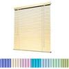 Generic Tapparelle per Finestre, Veneziane da Interno Senza Fori, Tende Veneziane da Esterno Protezione da Luce, Lamella da 25mm Alluminio Persiane per Casa Ufficio Bagno(Beige)