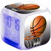 LuminescentDream Sveglia A LED Sveglia Comodino Sveglia Basket Sveglia Portatile Con Temperatura Orologio Digitale con Funzione Snooze e Luce per Decorazioni per Casa della Camera Letto di Un Ragazzo E Una Ragazza