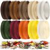 DOITEM 10 cerniere a spirale in nylon #5, colori assortiti, 20 m, cerniere senza fine con 40 cursori per cerniera, per fai da te, cucito, sartoria, artigianato, forniture, 10 colori