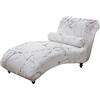 ELYSYSRL Copri Chaise Longue Elasticizzato Senza Braccioli per Soggiorno Fodera per Chaise Longue Copertura per Chaise Longue (Color : #13)