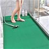SHIJHUI Tappetino Antiscivolo per Drenaggio per Esterni, Grande Tappeto in Gomma Forato a Maglia per Pavimento Antimuffa per Bagno/Cucina/Piscina, Tappeto da Doccia in PVC con Drenaggio (Verde, 90x200cm)