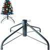 AddGrace Supporto pieghevole per albero di Natale in metallo, adatto per pali da 3,2 cm, per decorazione domestica (65 cm), verde