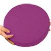 HKJGNH Cuscini per Sedie da Cucina Confortevoli,Cuscino per Sedia Rotondo Diametro 30/35/40/45/50cm,Antiscivolo,Cuscino Rotondo Sedia per Sgabello,Pranzo, Giardino, Ufficio(Violet,35X35x3CM)