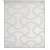 Estoralis Bronn Tenda a Rullo traslucida Jacquard, Bianco, 130 x 250 cm