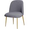 SDNAM Coprisedie con Schienale 1/2/4/6 Pezzi Copripoltrona Elasticizzato Ufficio Coprisedia con Braccioli Fodera per Sedia Poltroncina Sala Pranzo Bianco Velluto Cucina Copertura Sedie ( Color : 20# , Size
