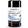 NUTRIVA Fermenti Lattici Flora, Integratore Alimentare a Base di Probiotici, Prebiotici e Fibre, Equilibrio della Flora Intestinale, Supporto dell'Apparato Digerente, Benessere Intestino 50 compresse