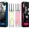 Ashopfun Romance Pheromone Perfume,Intimate Partner Perfume, Pheromone Infused Essential Oil Perfume, Every Night Sweet Original Pheromone Perfume,Perfumes for Women and Men (Male+Female)