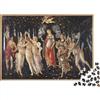 NEDLON Dipinti Di Fama Mondiale Puzzles 1000 Pezzi Sandro Botticelli Puzzle in Legno Relax Puzzle Giochi Rompicapo Puzzle Per Giovani E Adulti Regali,Decorazioni Per La Casa