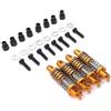 WENH Ammortizzatore di aggiornamento in metallo for 1/28 284131 K969 K979 K989 K999 P929 P939 RC Car Parts(Golden)