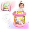 Yeefunjoy Giochi Bambini 1 Anno Montessori, Oceano Giochi Neonato 6 9 12 18 Mesi Imparare a Gattonare Giocattolo ha Musica e Luci a LED con Luci Rotanti, Compleanno Regali Gioco per Bambino 1 2 3 Anno