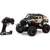 Jada Jurassic World 1:12 Jeep Gladiator RC Radio Control Car, Toys for Kids and Adults