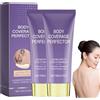 Yanlin 70 g Body Coverage Perfector, 2 pezzi Trucco corpo impermeabile, correttore, copertura per cicatrici, copertura delle vene varicose, trucco delle gambe, impermeabile senza trasferimento, copertura