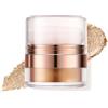 EONFAVE Highlighter Polvo Stick, Gold Glitter Patting Powder per viso, capelli e corpo, impermeabile, Polvo De Hadas Body Glitter Fairy Powder, corpo illuminante con texture fine, lucido