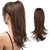 XFSRG Coda Capelli Clip Estensione Ponytail Ondulato Naturale Lungo Parrucchino Sintetico