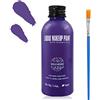VIOLA HOUSE Face Body Paint, Vernice Per Il Corpo Del Viso, Pittura Liquida Per Bambini e Adulti, Christmas Halloween Party Fancy Dress Paletta Di Bellezza (Viola)
