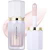Erinde Illuminante Liquido, Per Occhi, Viso e Corpo, Utilizzabile come Ombretto e Highlighter, Formula Modulabile e Facile da Sfumare, Waterproof e a Lunga Tenuta, Effetto Glow Luminoso #02