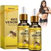 YHNMMNO 2 Gocce per Ombelico Al Veleno D'api, Per Ombelico Al,Gocce D'Api,30ml Olio Di Veleno D'api,Drenaggio linfatico, Rassodante e Modellante, Nutrire Il Corpo