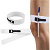 QEXUJOW Sedie a rotelle, scooter disabili e accessori,Cinghie di supporto per catetere urinario in due pezzi, lunghezza totale 60 cm, realizzate in nylon, poliestere e spandex