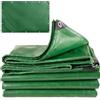 AND HOME Telo/Telone Impermeabile Esterno - 6x8 METRI - ANTISTRAPPO - DURABILITA' 5 ANNI, Telo Copritutto Senza Elastici Inclusi, Telone Occhiellato Rinforzato, Verde, 110gr/mq