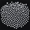 Lotto Cubic Zirconia Bianco Taglio Brillante Rotondo 2.35-2.6 mm CZ Sciolti 500