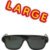 eM occhiali da sole uomo donna vintage anni 2000's handmade in Italy grandi EM