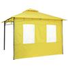 tepro Set di pannelli laterali per gazebo Lehua e gazebo Waya giallo, 2 parti laterali