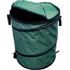 TENAX Garden Bag Plus 150L Sacco Giardino Pop-Up 55x66 cm Verde, Sacco per Foglie e Rifiuti Verdi, in Tessuto Oxford Impermeabile, Autoportante Pieghevole con Maniglie, con Coperchio e Chiusura a Zip