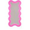 Seletti - Specchio illuminato con presa Supercurve - Rosa - Acrilico - Designer BBMDS