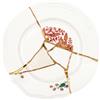Seletti - Piatto Kintsugi - Bianco - Oro - Designer Marcantonio