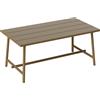 Fatboy - Tavolo rettangolare Fred's - Marrone - Alluminio