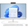 HP 27-cr0007sl All-in-One, Desktop, AMD RYZEN 7 7730U, 16GB RAM DDR4, 512GB SSD NVMe, AMD Radeon Integrata, Display da 27" FHD IPS, Audio Integrato da 2W, Webcam, Windows 11, Non è Touch, Bianco