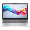 HP Laptop 15-fd0020sl, PC Portatile 15", Display FHD, Notebook, (Intel Core 5 120U, RAM 16GB, SSD 512GB, Windows 11), Computer Portatile, Uso quotidiano, Tastiera Italiana, QWERTY, Argento