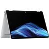 HP OmniBook 5 Flip x360 14-fp0001sl Convertibile, Intel Core i3 1315U, 8GB RAM, 512GB SSD, Display 14" 2K Touch IPS, Intel UHD Graphics, PrivacyCam TNR 1080p, Windows 11, Argento
