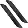 TTQiAnJ 2 Pezzi Universal Car anteriore posteriore angolo paraurti guardia protector,Gomma Paraurti Scratch Anti Collisione,Per La Maggior Parte Delle Auto,Nero,32 x 4cm