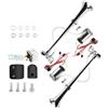 NEWFUN Tromba Camion 12v, Clacson 12v, Trombe Auto 12v, 12V 150dB Air Horn, Rivestimento Elettroforetico Catodico, per Autocarri Auto Tricicli Barche Ecc (Compressore Incluso Nel Kit)