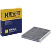 HENGST FILTER Filtro abitacolo E3919LC Filtro antipolline Filtro al carbone attivo Altezza: 36 Larghezza: 223 Lunghezza: 256
