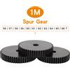 NONE Pignone 1M-56T/57T/58T/59T/60T/61T/62T/63T/64T/65T/66T SC45 # Denti dell'ingranaggio del motore annerimento materiale in acciaio al carbonio passo 3,14 mm