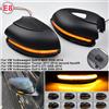 Malcayang 2 pezzi per Volkswagen VW Golf 6 MK6 GTI R32 08-14 2 pezzi auto dinamica LED indicatore di direzione specchietto retrovisore indicatore lampeggiante