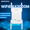 DERAPID AX3000 WiFi 6 Ripetitore Roteador Wi-Fi 6 Ripetitore di segnale 5G 2.4G 802.11ac Gigabit Amplificatore WiFi Extender a lungo raggio WPS Easy Set