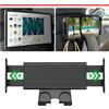 Tesmayx Per supporto per telefono per sedile posteriore Tesla Model 3/Y con 2 ganci 360 ° Ruota il supporto della staffa per poggiatesta automatico con supporto per Tablet PC iPad Mini