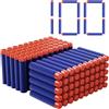 NONE 100 pz Blu Solido Testa Rotonda Proiettili 7.2 cm Per Nerf Serie Blasters Ricarica Freccette Giocattolo Per Bambini Pistola Accessori