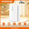 staniot Sensore di Contatto Wireless Staniot LoRa Versione 5 - Durata Batteria 5 Anni, Rilevamento Porte e Finestre, Distanza di Trasmissione 500m