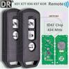 DR 35111-K01/K77/K96/K97/KOR ID47 Chip 433MHz Chiave A Distanza Dell'automobile Per Honda Moto Scooter ADV SH 125i 150i 300i PCX150 Forza 300