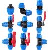 Adhere To Fly 1Pc 20/25/32/40/50mm PVC PE Tubo di Rubinetto Acqua Splitter di Plastica Valvola Rapida Connettore Agricoltura Irrigazione Tubo Dell'acqua raccordo