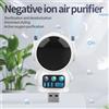 Purificatore d'aria agli ioni negativi per astronauta, plug and play, nessun funzionamento richiesto, mini e compatto, senza rumore, alimentato tramite USB