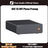 Fosi Audio BOX Preamplificatore fono HIFI, Mini Preamplificatore Audio domestico per cartuccia MM/MC Giradischi Preamplificatore RIAA compatto con V3