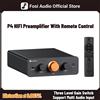 Fosi Audio Preamplificatore HiFi Fosi Audio P4: 3 ingressi RCA, EQ/Bypass, amplificatori operazionali intercambiabili, controllo dei toni degli alti e dei bassi per sistemi Audiophili
